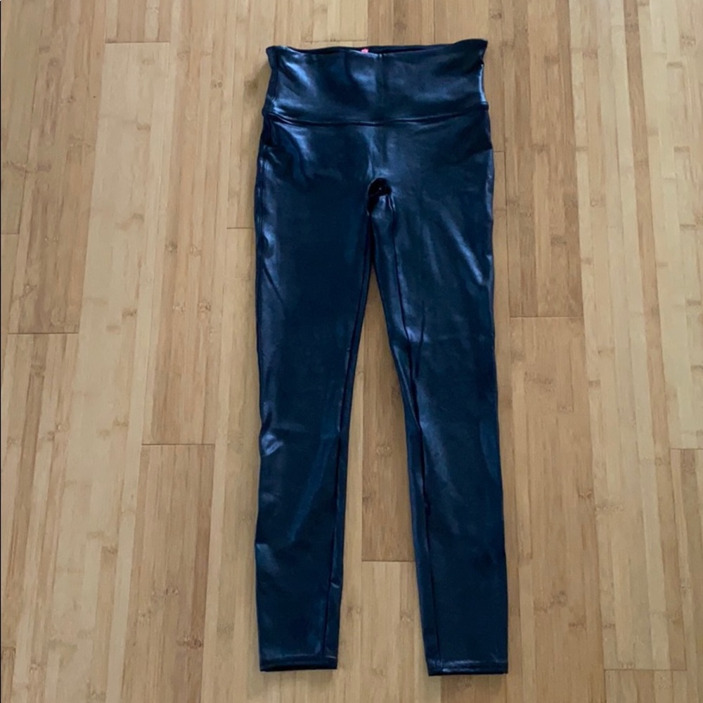 Spanx Faux Leather Leggings